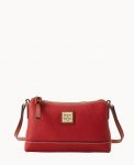 Dooney Pebble Grain Izzy Bag Red ID-tDhwnkk7