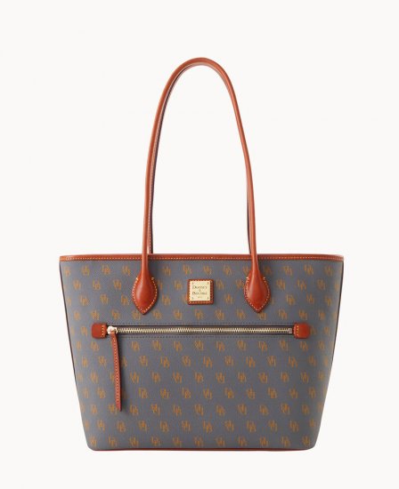 Dooney Gretta Tote Slate ID-DglhjWgB - Click Image to Close