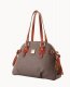 Dooney Pebble Grain Domed Satchel Elephant ID-6b2wlEWj