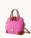 Dooney Gretta Domed Satchel Fuchsia ID-Jt5aibzY