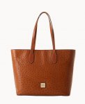 Dooney Ostrich Large Tote Caramel ID-SUonGXPE