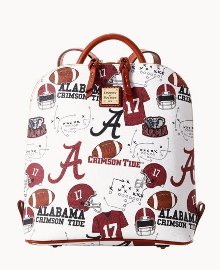 Dooney Collegiate Alabama Zip Pod Backpack Alabama ID-M8TyVzA4 - Click Image to Close