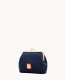 Dooney Suede Large Frame Purse Navy ID-pKtEUpyp