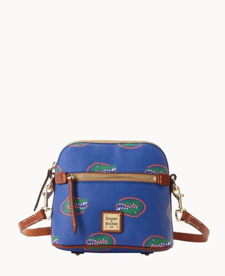 Dooney Collegiate Florida Domed Crossbody Florida ID-Ve4lmk2t - Click Image to Close