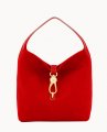 Dooney Florentine Logo Lock Shoulder Bag Red ID-knbWwE0y