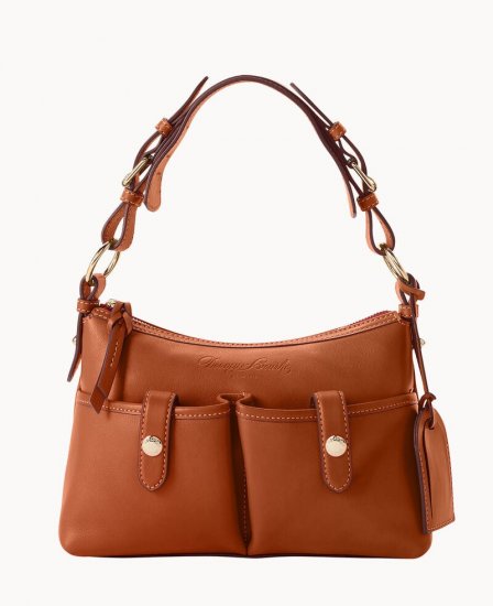 Dooney Florentine Small Shoulder Bag Natural ID-lOx6OvME - Click Image to Close