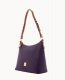 Dooney Pebble Grain Hobo Plum Wine ID-0WcT65os