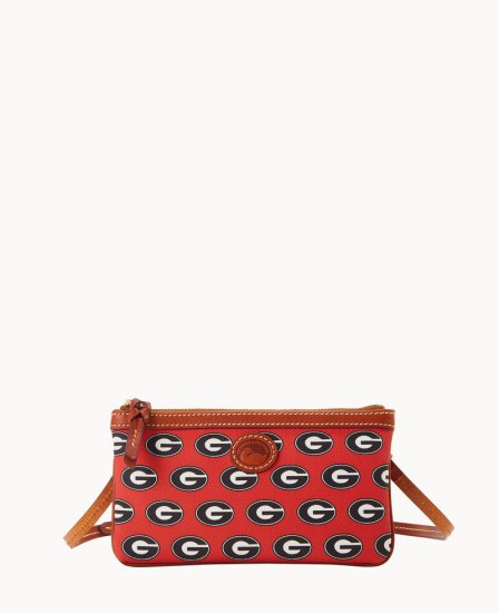 Dooney Collegiate University of Georgia Large Slim Crossbody University of Georgi ID-0C7K3IHe - Click Image to Close