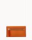 Dooney Pebble Grain Continental Clutch Caramel ID-OyUjWn3U