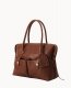 Dooney Florentine Medium East West Satchel Chestnut ID-R3mHozjw