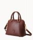 Dooney Florentine Domed Satchel Chestnut ID-7ek8nDvZ