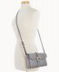 Dooney Saffiano Kyra Crossbody Smoke Grey ID-vyBlOdDB