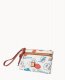 Dooney NFL Dolphins Double Zip Wristlet Miami Dolphins ID-Jqorfl5S