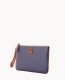 Dooney Pebble Grain Large Wristlet Midnight Blue ID-fp1nZCSI