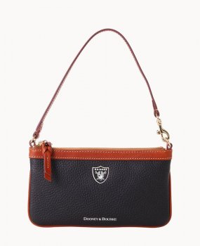 Dooney NFL Raiders Large Slim Wristlet RAIDERS ID-SoaDy7na