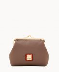 Dooney Pebble Grain Large Framed Purse Elephant ID-piXI4D2g