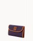 Dooney Pebble Grain Continental Clutch Plum Wine ID-PxrOSTzV