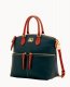 Dooney Dillen Double Pocket Satchel Black ID-5RiR1myL