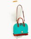 Dooney Pebble Grain Zip Zip Satchel Spearmint ID-KUK7UDjb