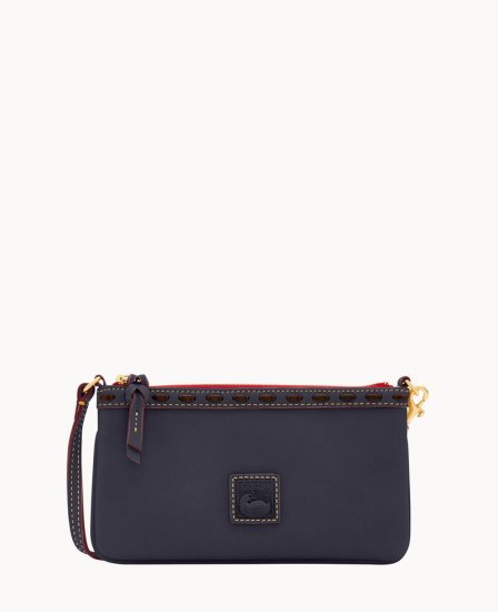 Dooney Florentine Large Slim Wristlet Navy ID-n2h6GZGR - Click Image to Close