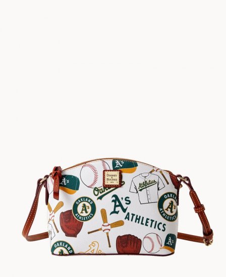 Dooney MLB Athletics Suki Crossbody ATHLETICS ID-4Ue7lVkU - Click Image to Close