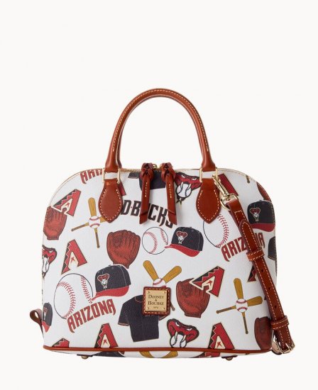 Dooney MLB Diamondbacks Zip Zip Satchel DIAMONDBACKS ID-tlWPUX02 - Click Image to Close