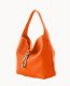 Dooney Pebble Grain Small Logo Lock Sac Clementine ID-f6iYnOfp