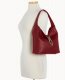 Dooney Pebble Grain Small Logo Lock Sac Wine ID-BFkXRJJP