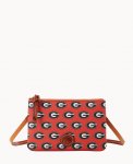 Dooney Collegiate University of Georgia Top Zip Crossbody University of Georgi ID-mCZIVGO2