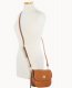 Dooney Ostrich Saddle Bag Caramel ID-DLqCnvKk