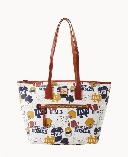 Dooney Collegiate Notre Dame Tote NOTRE DAME ID-QbM6BIFZ - Click Image to Close