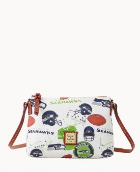 Dooney NFL Seahawks Crossbody Pouchette SEAHAWKS ID-FlMqINGV