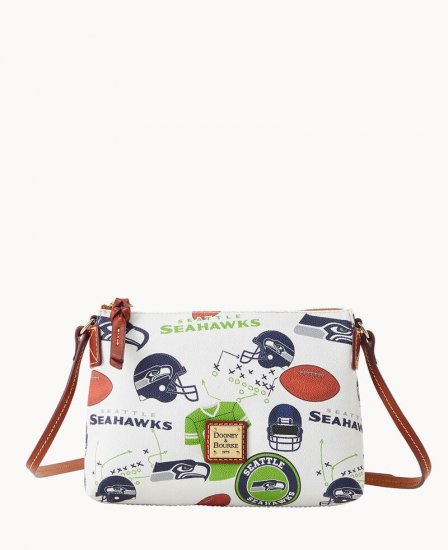 Dooney NFL Seahawks Crossbody Pouchette SEAHAWKS ID-FlMqINGV - Click Image to Close