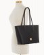 Dooney Pebble Grain Tote With Medium Wristlet Black ID-sdX9kyVl