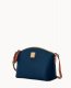 Dooney Pebble Grain Suki Crossbody Midnight Blue ID-XMfqVFZm