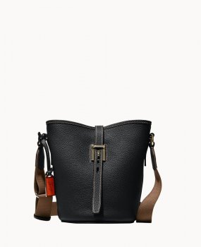 Dooney Henrys Small Bucket Bag Black ID-0LvQBznO