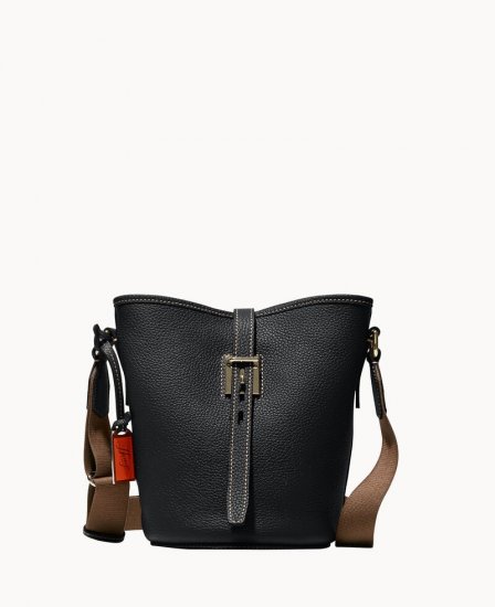 Dooney Henrys Small Bucket Bag Black ID-0LvQBznO - Click Image to Close