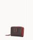 Dooney Florentine Large Zip Around Credit Card Case Brown Tmoro ID-ZC7zMwQb