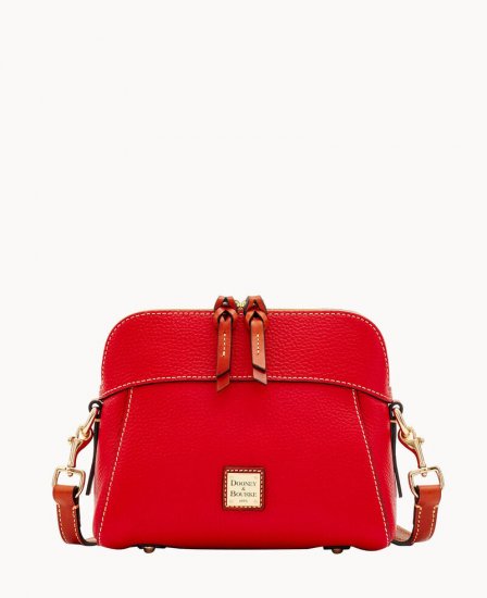 Dooney Pebble Grain Cameron Crossbody Red ID-yZEL5nH1 - Click Image to Close