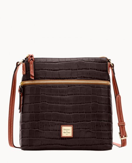 Dooney Oakdale Crossbody Espresso ID-RFBarQbr - Click Image to Close