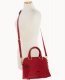 Dooney Florentine Domed Satchel Red ID-SWFL82ko