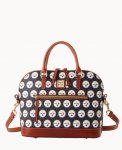 Dooney NFL Steelers Domed Zip Satchel Steelers ID-7LU5V3UQ