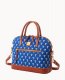 Dooney MLB Rangers Domed Zip Satchel RANGERS ID-zmfuhfmK