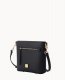 Dooney Saffiano Small Zip Crossbody Black ID-0Jri1bYe