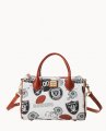 Dooney NFL Raiders Barrel Satchel RAIDERS ID-tsLItN5p