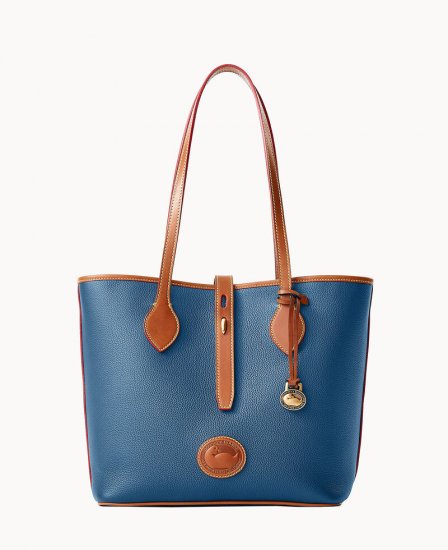 Dooney All Weather Leather 3.0 Tote 36 Denim ID-LTt2lLrQ - Click Image to Close