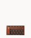 Dooney Gretta Continental Clutch Brown Tmoro ID-TkoDL3GF