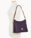 Dooney Pebble Grain Hobo Plum Wine ID-0WcT65os