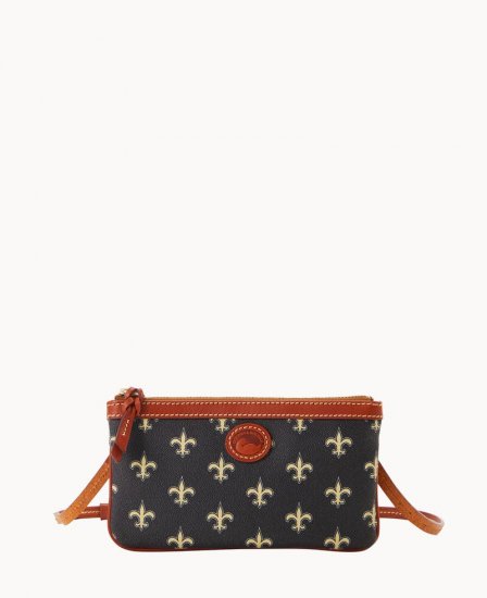 Dooney NFL Saints Large Slim Crossbody Saints ID-cRYcvVhD - Click Image to Close