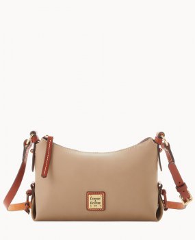 Dooney Penrose Hobo Crossbody 22 Taupe ID-6neUdR8m